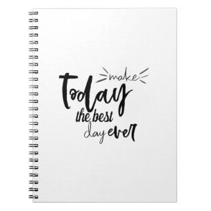 Caderno Espiral Faça Hoje A Melhor Cota De Todos