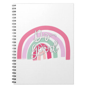 Caderno Espiral Faça um bom arco-íris
