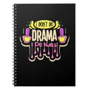 Caderno Espiral Faço Unhas