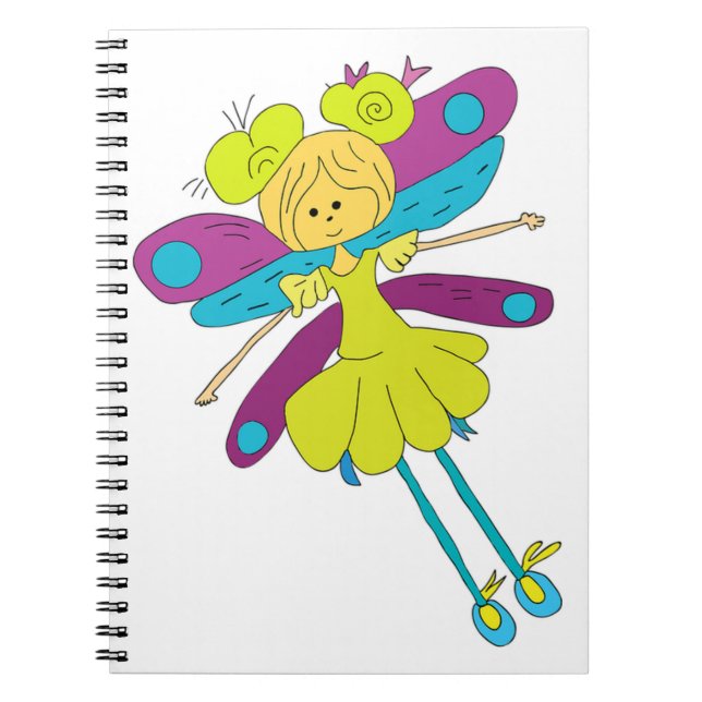 Caderno Espiral Fada (Frente)