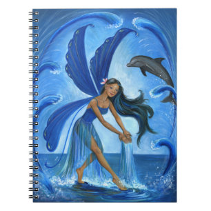 Caderno Espiral Fada da água