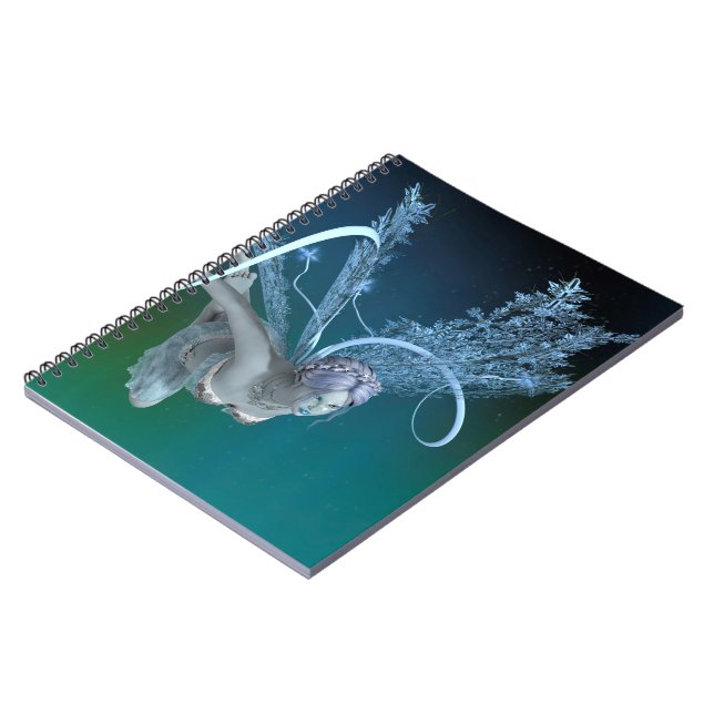 Caderno Espiral Fada do Inverno (Left Side)