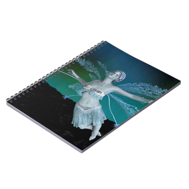 Caderno Espiral Fada do Inverno (Left Side)
