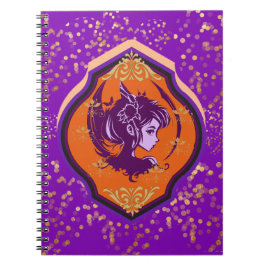 Caderno Espiral Fada Gótica