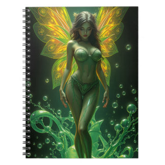 Caderno Espiral Fada Verde: Absinthe