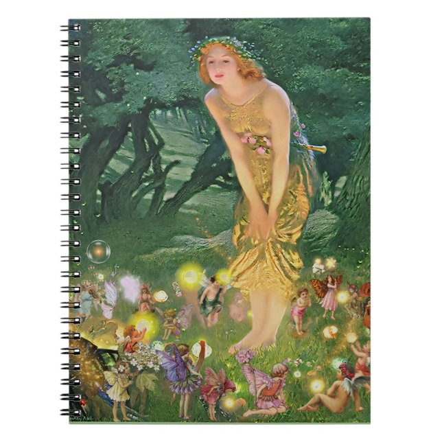 Caderno Espiral Fadas ao Luar (Frente)