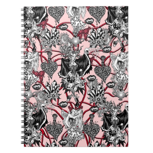 Caderno Espiral Fadas e Bruxas (Frente)