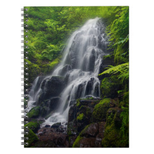 Caderno Espiral Fairy Falls Desfiladeiro do Rio Colômbia Oregon.