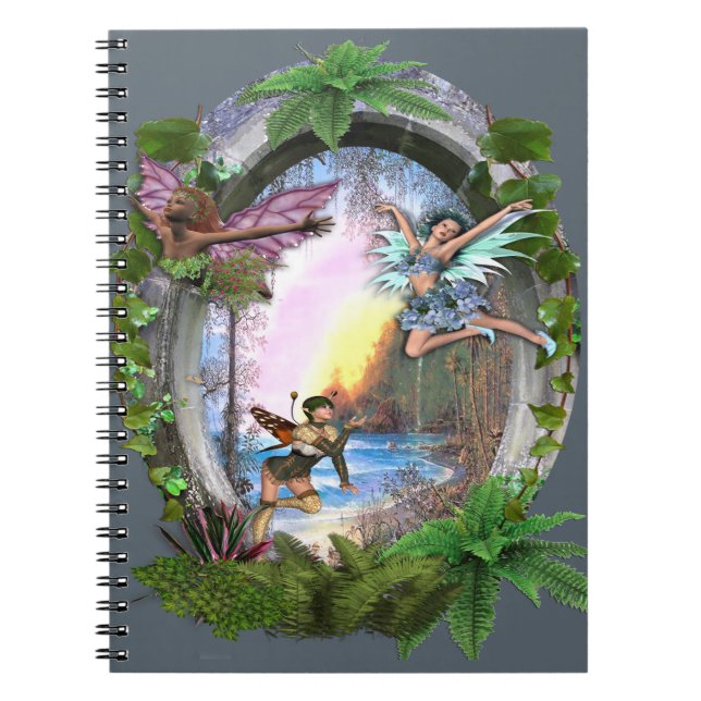 Caderno Espiral Fairy Kingdom (Frente)