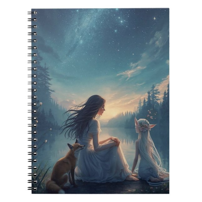 CADERNO ESPIRAL FAIRY SISTERS AND THE FOX (Frente)