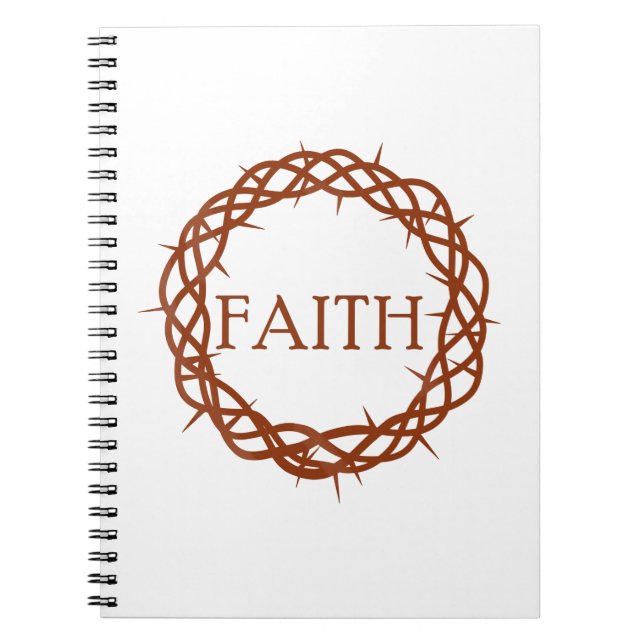 Caderno Espiral Faith (Frente)