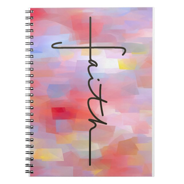 Caderno Espiral Faith (Frente)