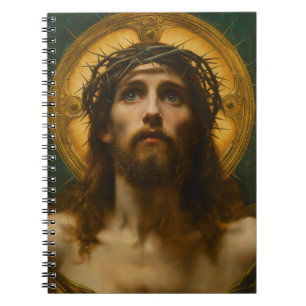 Caderno Espiral Faith Hope Love Jesus Cristo Presente Cristão