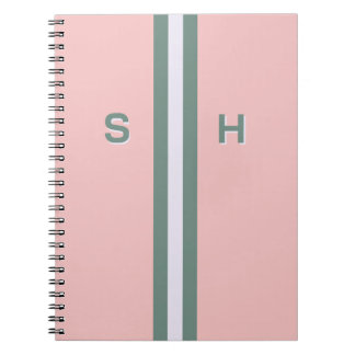 Caderno Espiral Faixa inicial personalizada