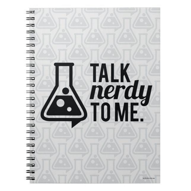 Caderno Espiral Fale com o Nerdy (Frente)