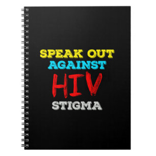 Caderno Espiral Fale Contra o Estigma do HIV - Sensibilização para