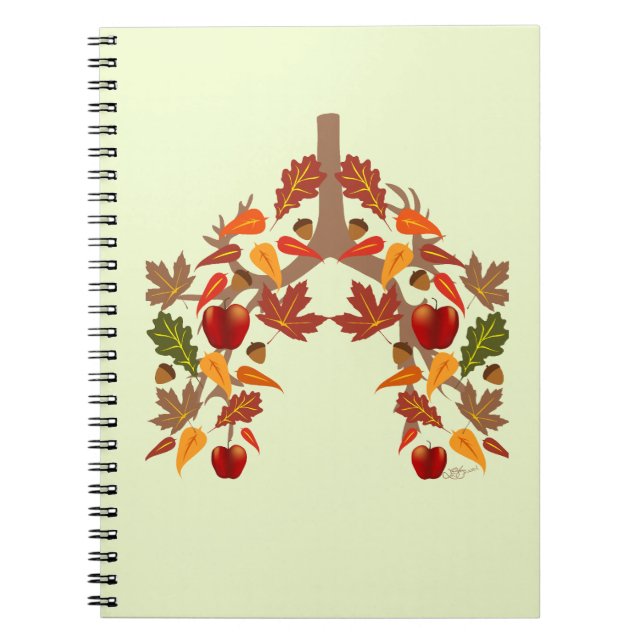 Caderno Espiral Fall CF (Frente)