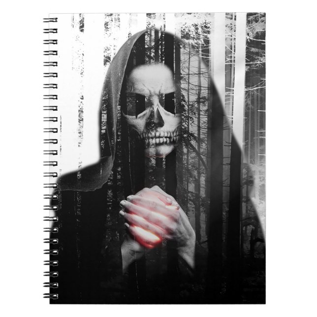 Caderno Espiral Falln Death Waits (Frente)