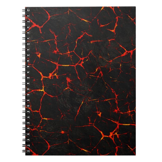 Caderno Espiral Falln Hot Lava (Frente)