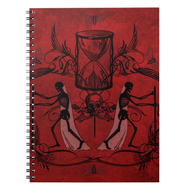 Caderno Espiral Falln Memento Mori (Frente)