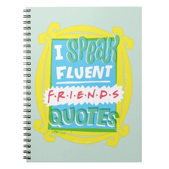 Caderno Espiral Falo Coisas Fluent FRIENDS™ - Peephole (Frente)