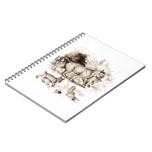 Caderno Espiral Família do lince