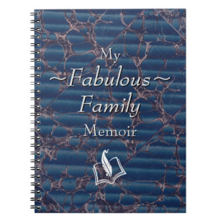 Caderno Espiral Family History Memoirs