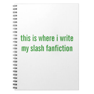 Caderno Espiral fanfiction do corte