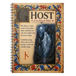 Caderno Espiral Fantasma, Arte do Bestiário Medieval