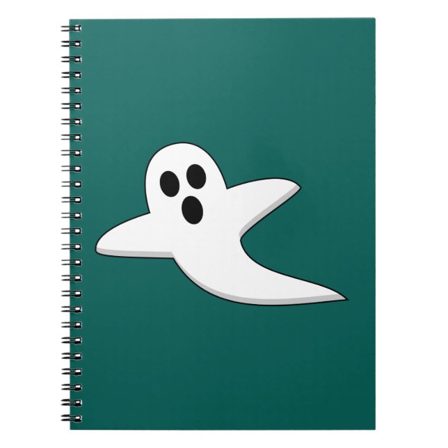 Caderno Espiral Fantasma Custa (Frente)