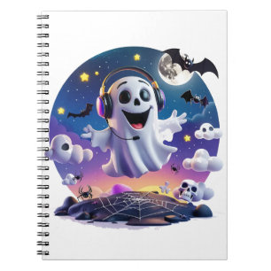 Caderno Espiral Fantasma de Música
