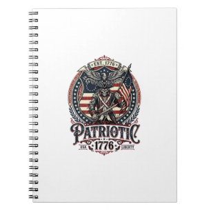 Caderno Espiral Fantasma Patriótico Patriota Horror Monstro Patrio