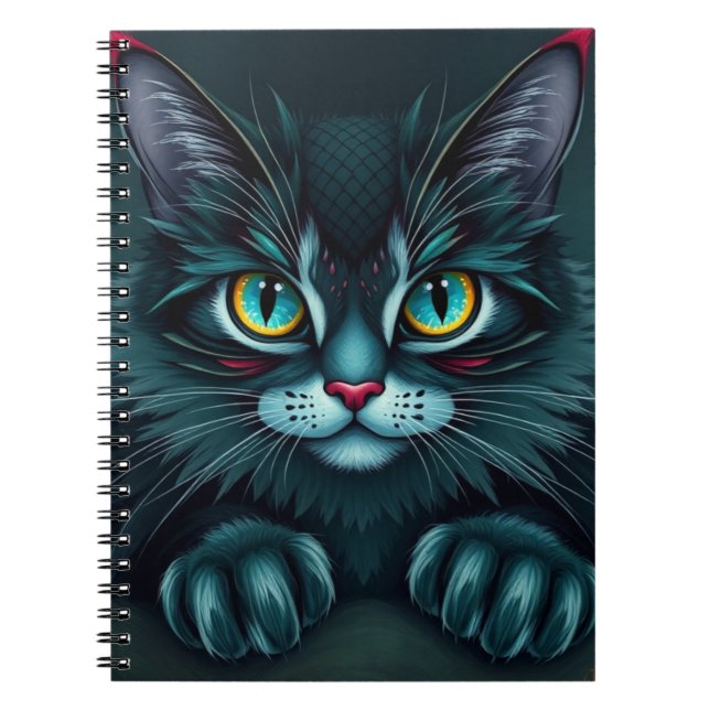 Caderno Espiral Fantasy Kitten (Frente)