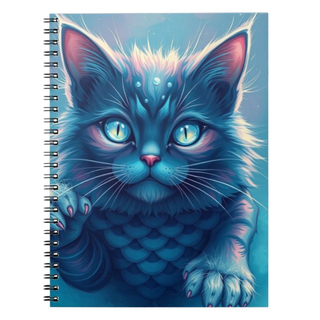 Caderno Espiral Fantasy Kitten (Frente)