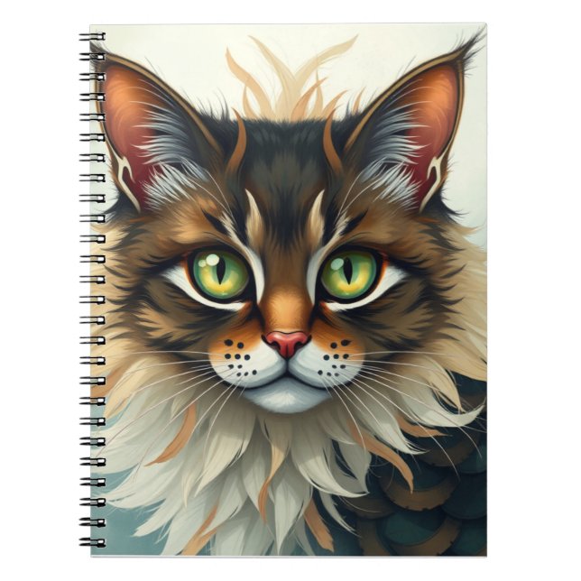 Caderno Espiral Fantasy Kitten (Frente)