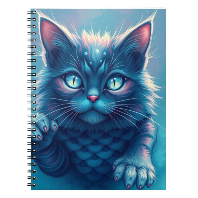 Caderno Espiral Fantasy Kitten (Frente)