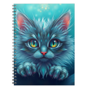 Caderno Espiral Fantasy Kitten