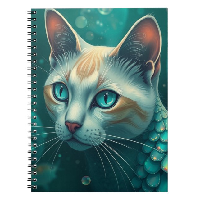 Caderno Espiral Fantasy Kitten (Frente)