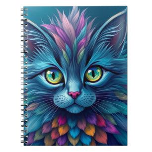 Caderno Espiral Fantasy Kitten