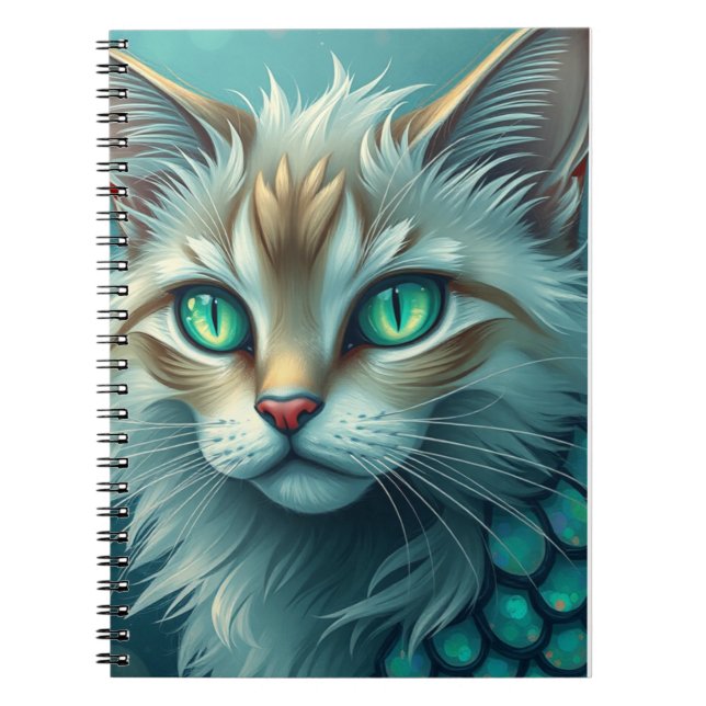 Caderno Espiral Fantasy Kitten (Frente)