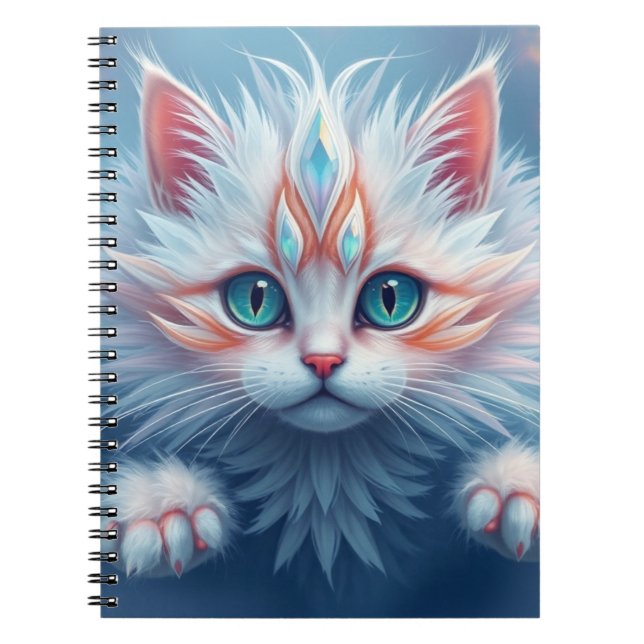 Caderno Espiral Fantasy Kitten (Frente)