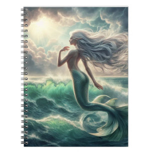 Caderno Espiral Fantasy Mermaid