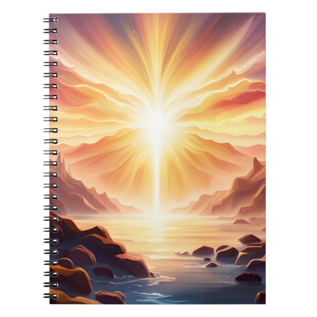 Caderno Espiral Fantasy Mountain Valley (Frente)