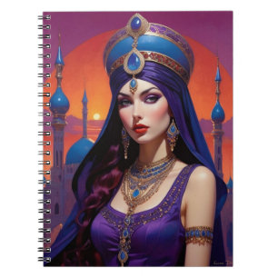 Caderno Espiral Fantasy Princess
