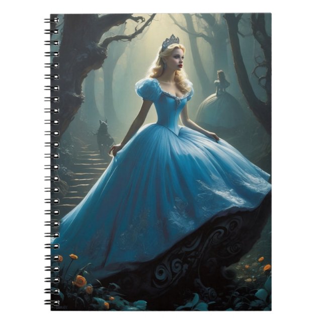 Caderno Espiral Fantasy Princess (Frente)