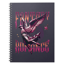 Caderno Espiral Fantasy Romance Angel Book Club
