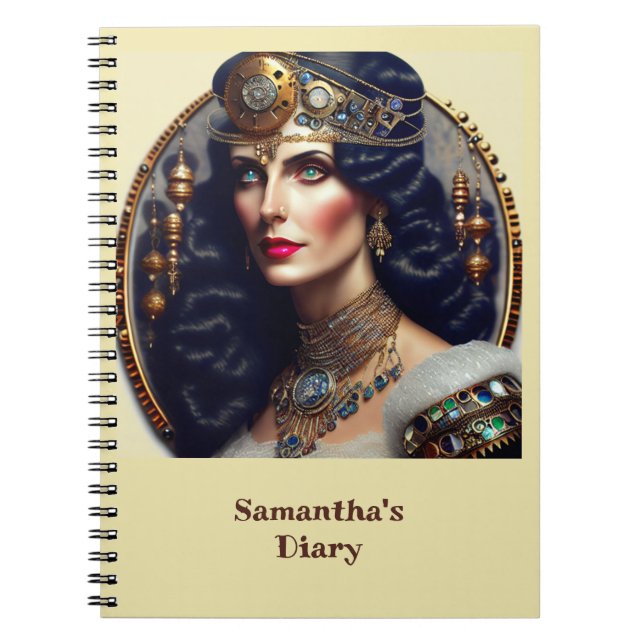 Caderno Espiral Fantasy Warrior Princess (Frente)