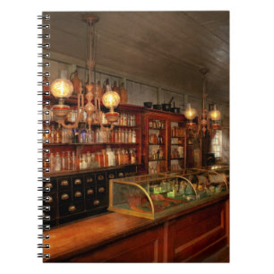 Caderno Espiral Farmácia - Onde os magos compram