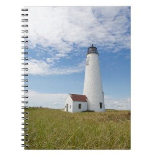 Caderno Espiral Faróis Farol de Massachusetts