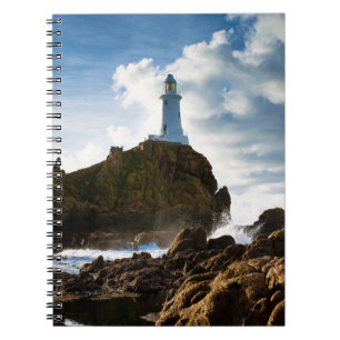Caderno Espiral Faróis Ilhas do Canal La Corbière